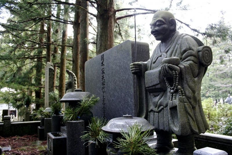 Monk Graveyard at Okunoin Temple