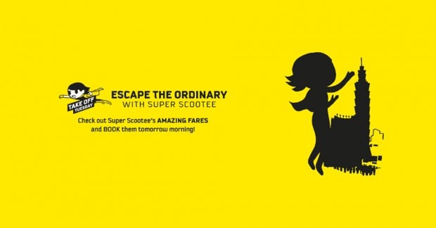 Escape the Ordinary and Scoot from SGD48 this Tuesday