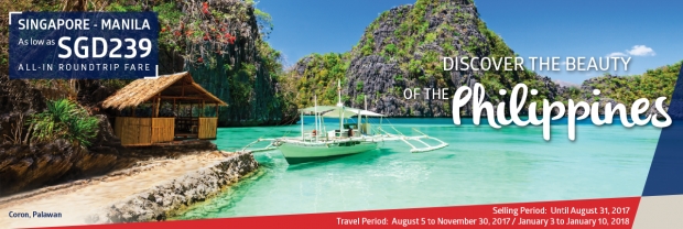 Fly to Manila and Do More with Philippine Airlines from SGD239