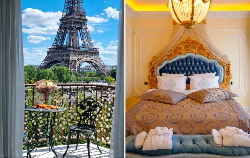 paris airbnb with eiffel tower view