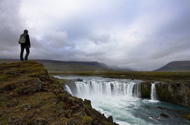 godafoss waterfall