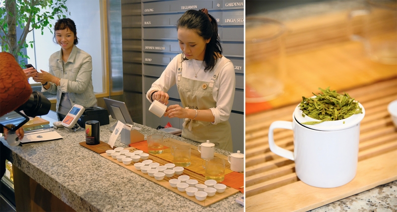 basao tea sommelier demonstration