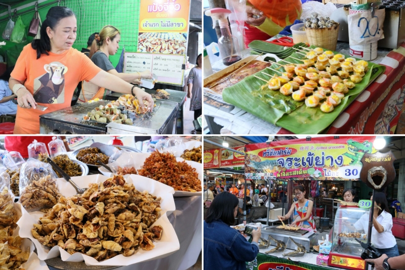 Amphawa Floating Market food