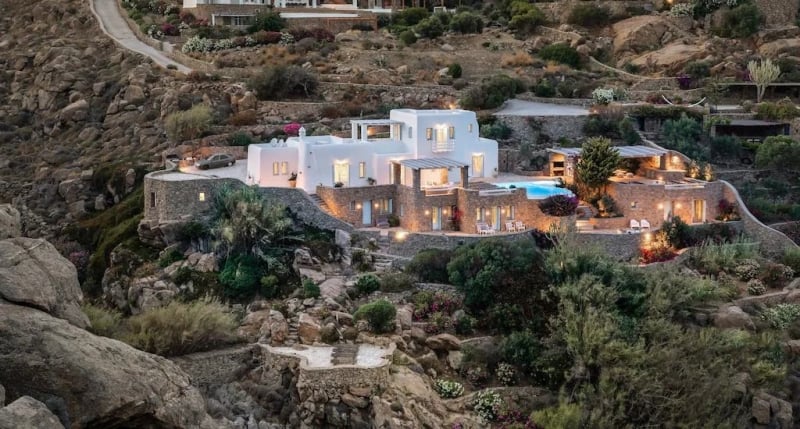 Luxury villa in Mykonos, Greece