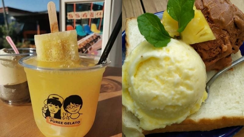 Pineapple desserts