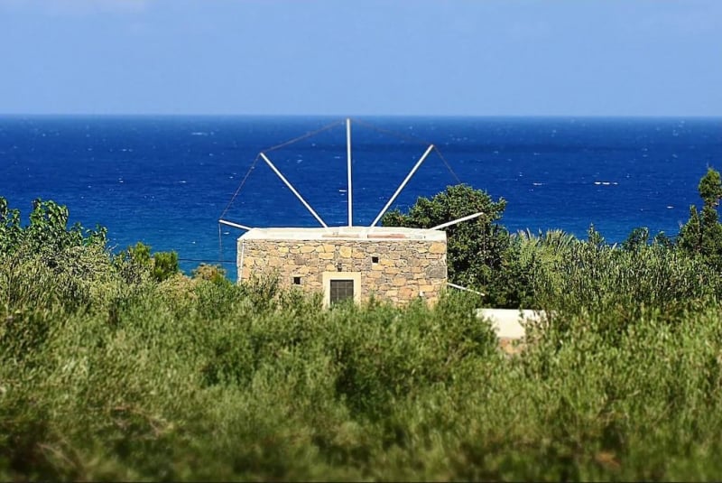 Crete windmill Vrbo in Greece