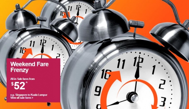 Weekend Fare Frenzy in Jetstar is Up Again with Flights from SGD52