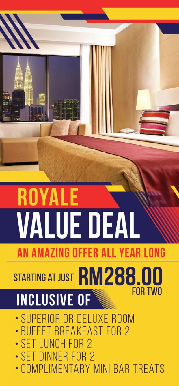 Royale Value Deal at The Royale Chulan Bukit Bintang