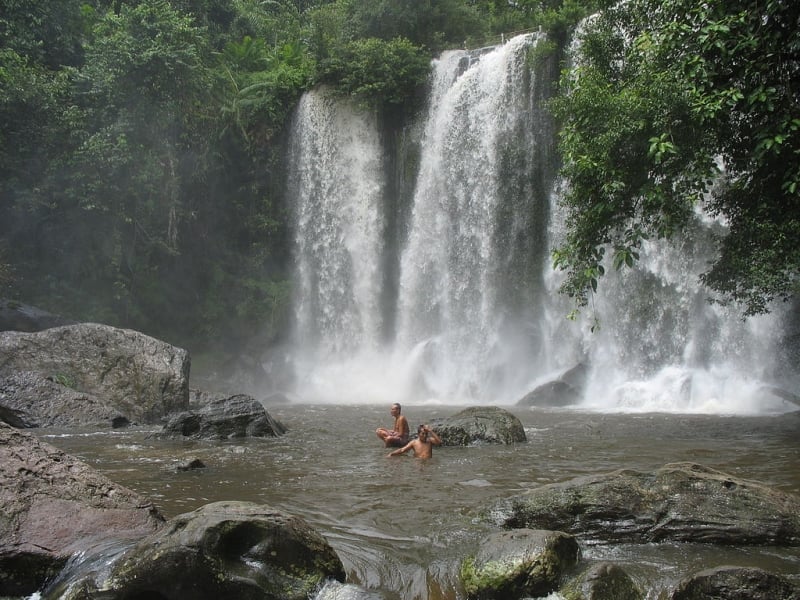 Phnom Kulen is one of the places to visit in Cambodia