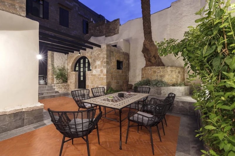 A villa in Rhodes Medieval Old Town