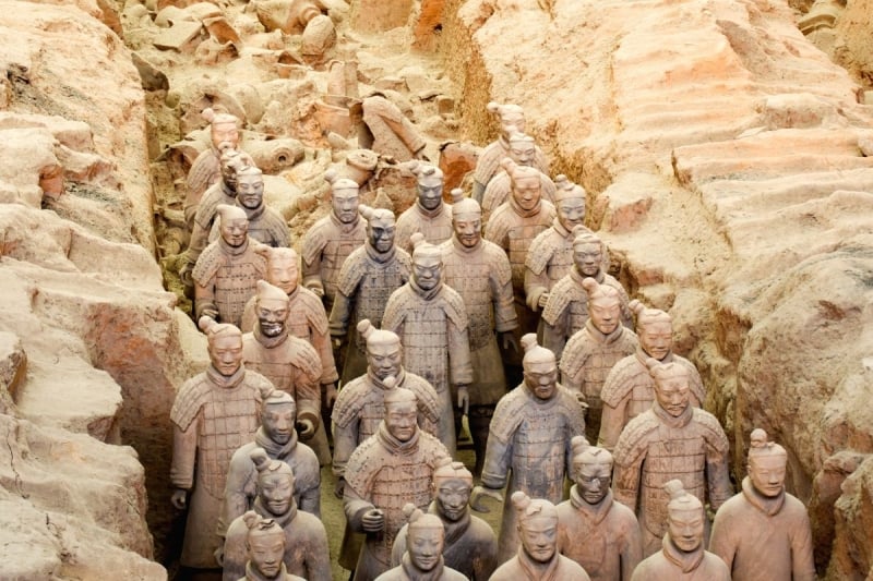 terracotta warriors china