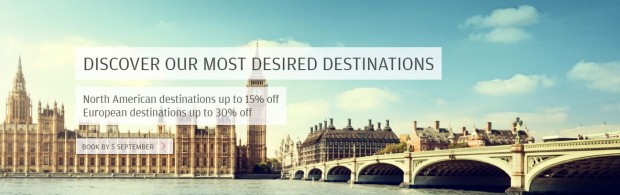 Up to 30% Off Fares to America and Europe with Finnair