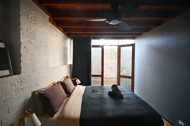 classy bedroom of Airbnbs in Perth