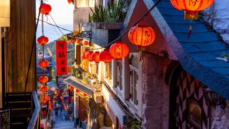 jiufen, taiwan