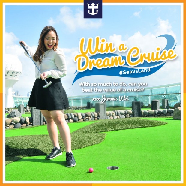WIN a Dream Cruise from Royal Caribbean with Sea Vs Land Challenge