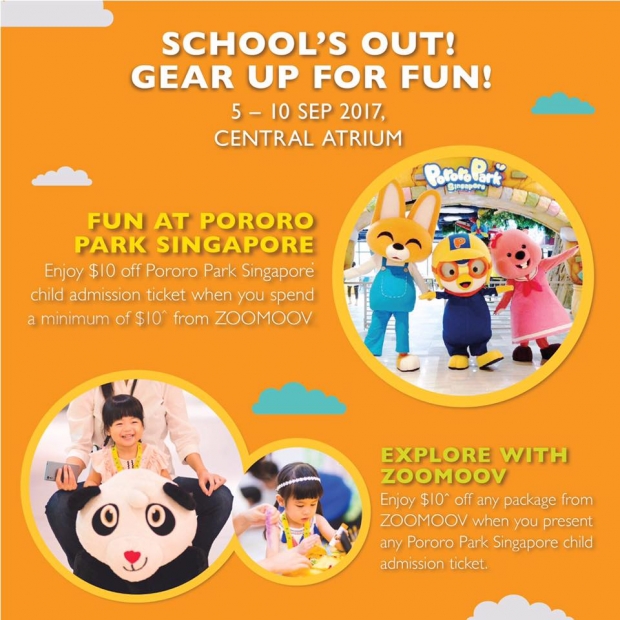 School's Out September Offer in Pororo Park Singapore