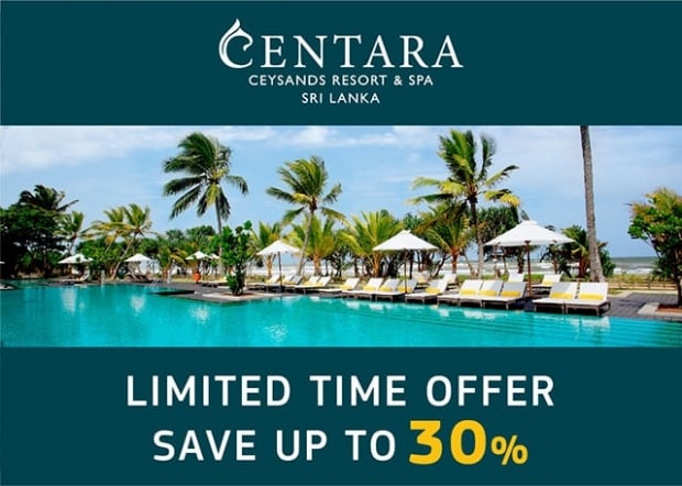 Save Up to 30% in Bentota in Centara Ceysands Resort & Spa