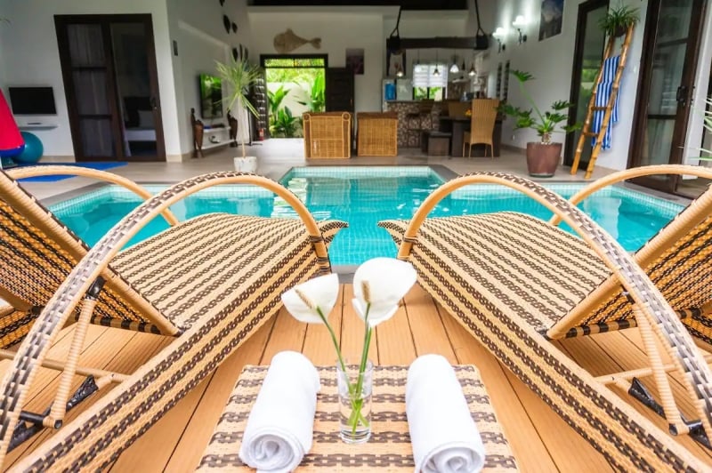 el nido airbnb philippines pool
