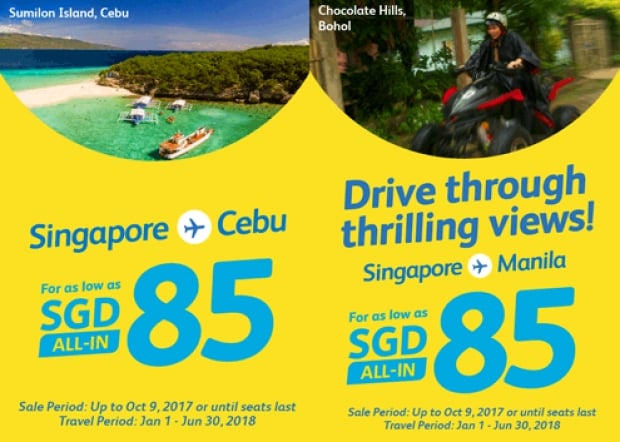 Fly to Philippines with Cebu Pacific from SGD85