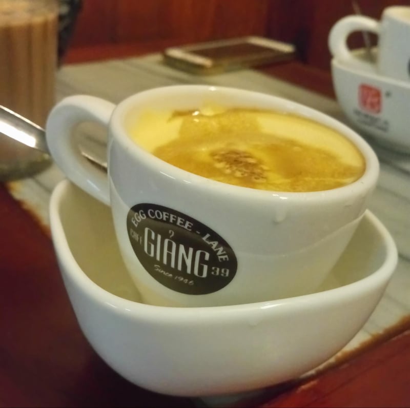 vietnamese egg coffee