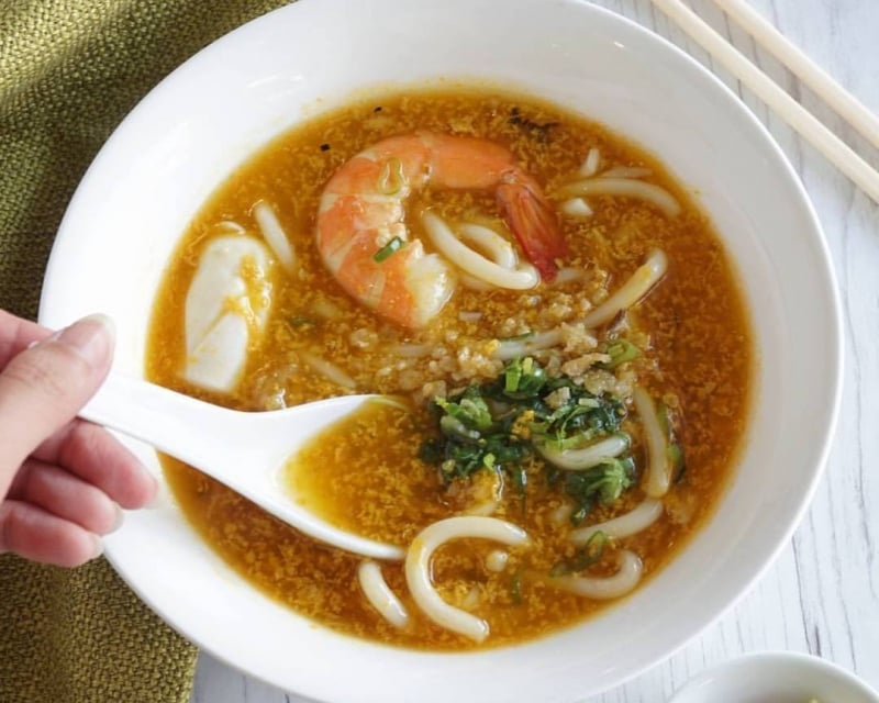 Tra Vinh Banawe crab and seafood soup
