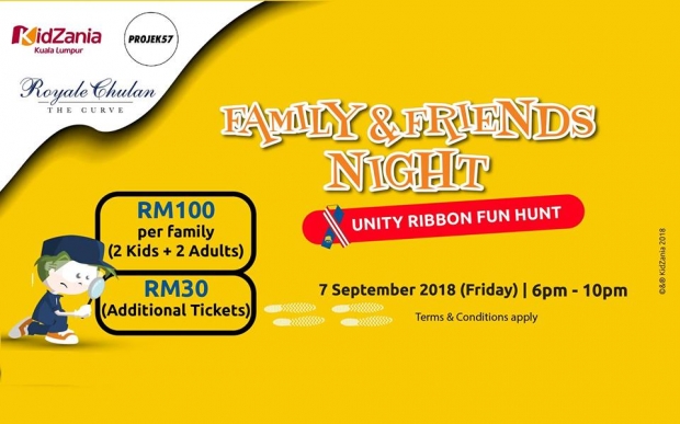 Family & Friends Unity Ribbon Fun Hunt in KidZania Kuala Lumpur