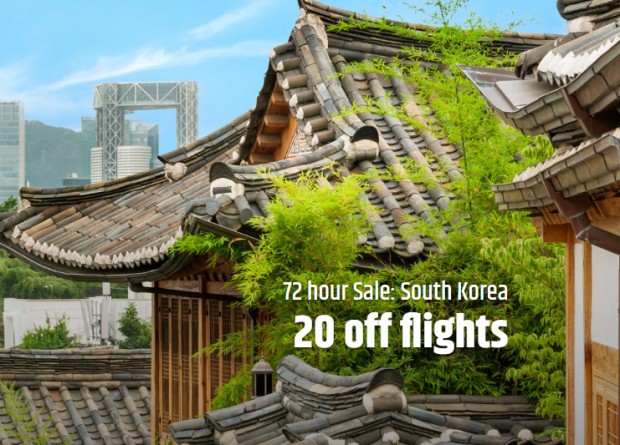 SGD20 Off Flights to South Korea via CheapTickets.sg