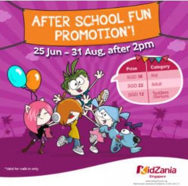 After School Fun in Kidzania Singapore from SGD36