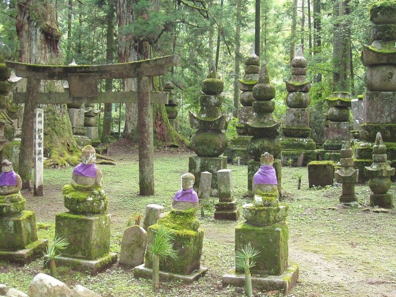 Okunoin Temple at Mount Koya Japan