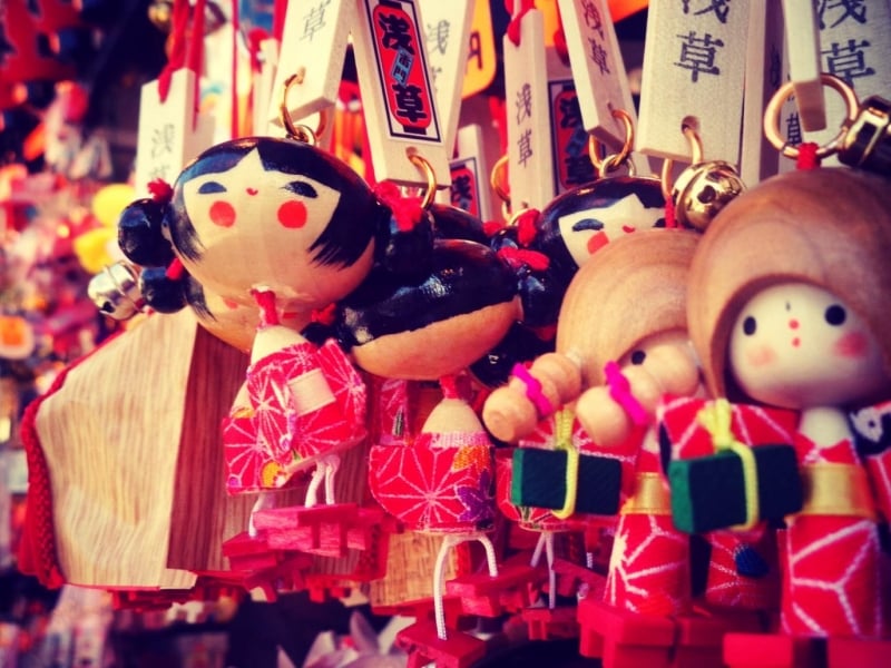 Traditional Japanese toys