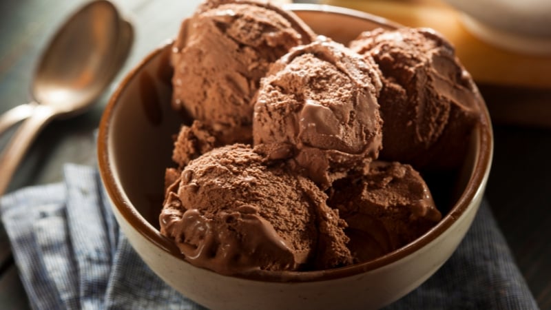 chocolate gelato