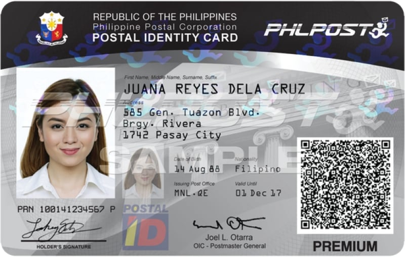 philippine postal id