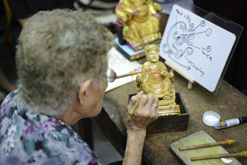 singapore taoist effigy shop