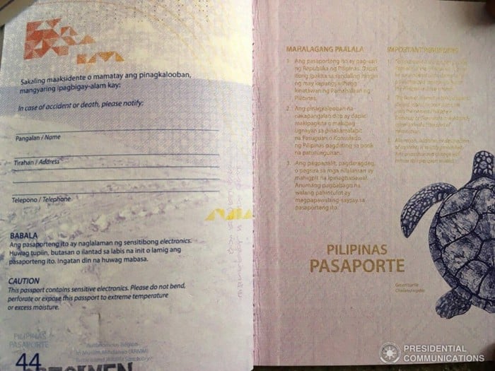 The New, High Security Philippine EPassport Finally Unveiled