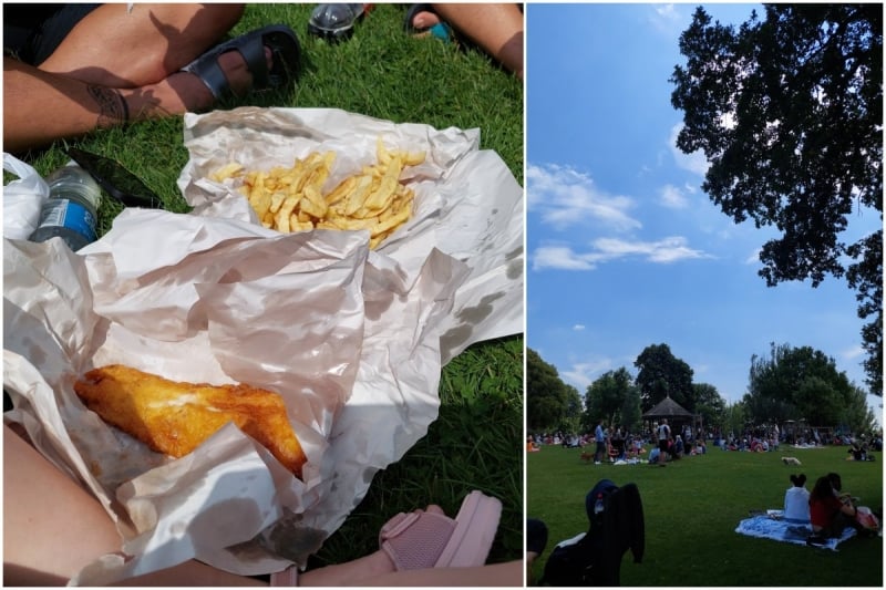 fish and chips in london