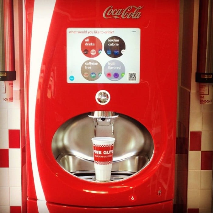 five guys milkshake machine