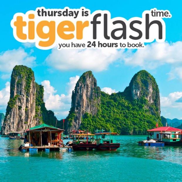 Fly Around Asia with Tigerair | TigerFlash Deal from SGD19