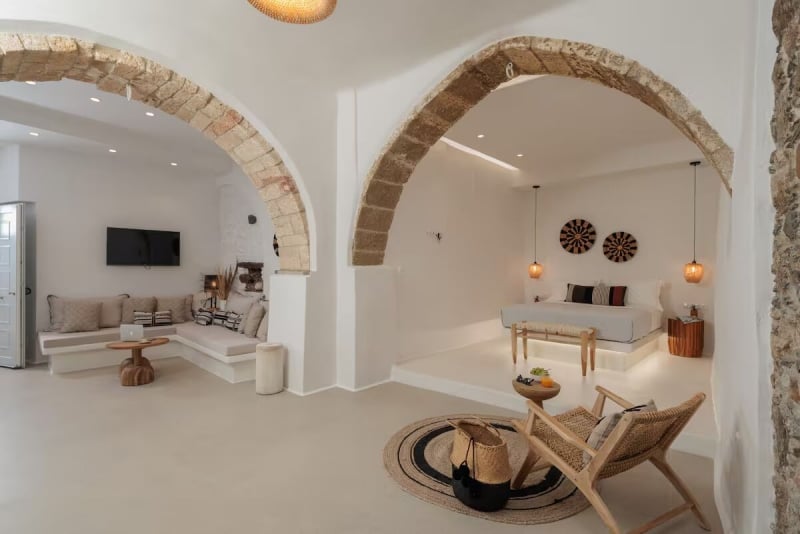 historic cycladic Airbnb stays in Naxos