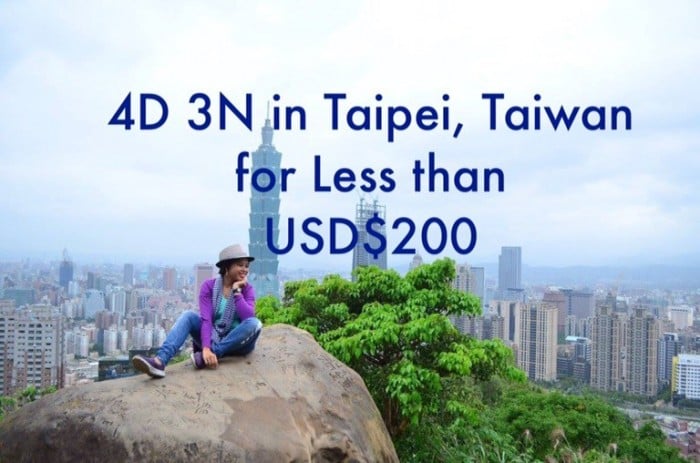 taipei budget solo travel