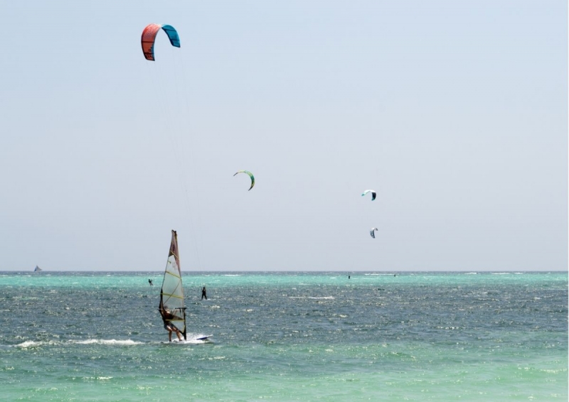 Windsurfing in Boracay