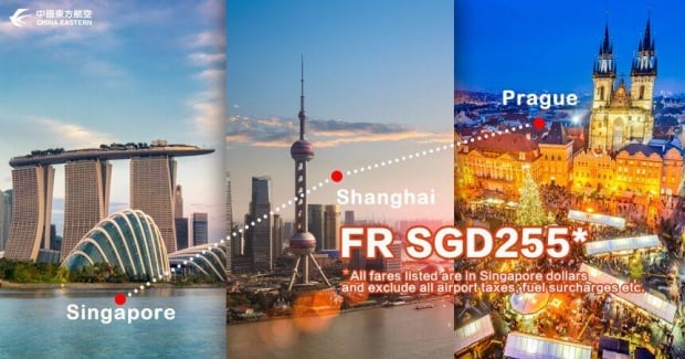 Explore Europe with China Eastern Airlines from SGD225 2