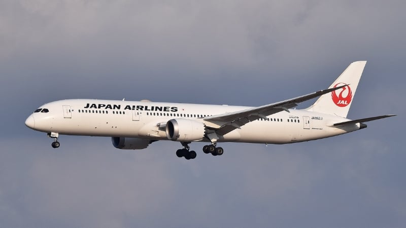 japan airlines plane