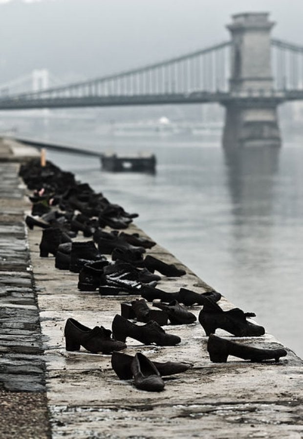 shoes on the danube