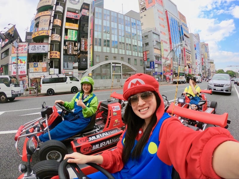 mario kart japan