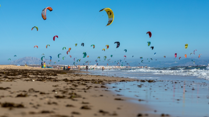 kitefoiling in tarifa