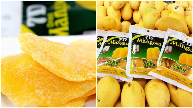 philippine souvenirs: dried mangoes