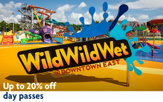 Up to 20% Off Day Passes for Wild Wild Wet with UOB Card