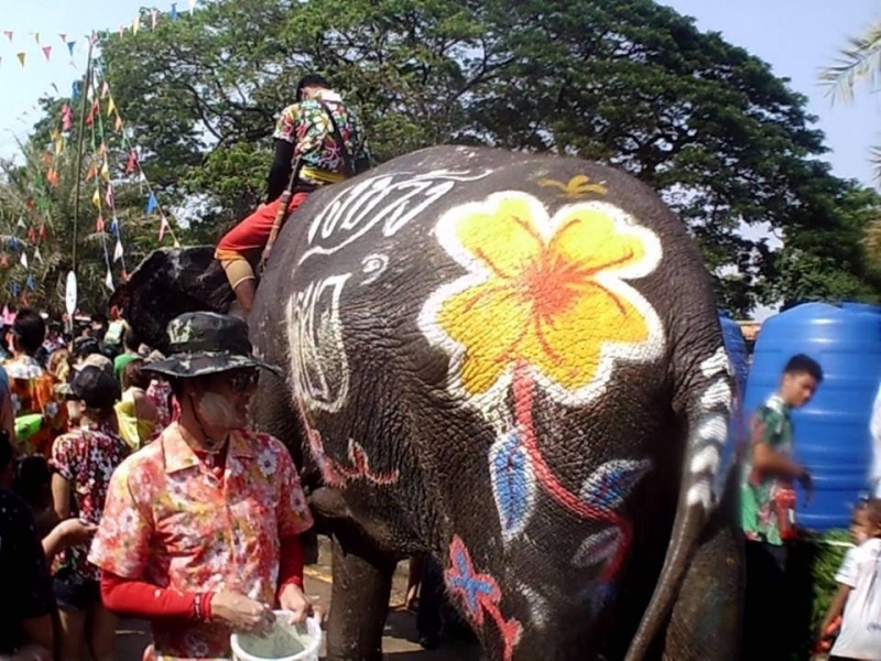 Lễ Hội Đặc Biệt Tại Thái Lan songkran