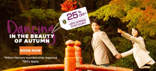 Experience Autumn and Stay at Hilton Hotels & Resorts