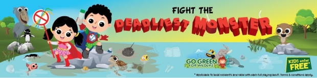 Kids Enter Free* to Fight the Deadliest Monster at Wildlife Reserves Singapore Attractions